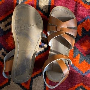 Brown Saltwater Sandals Original Women’s Size 7